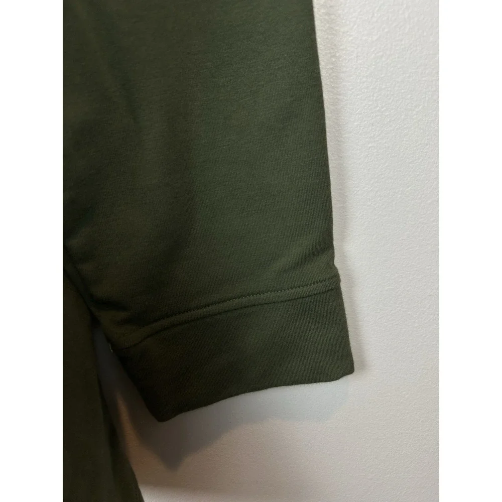 D & Co Jacket Womens 2X Green Full Zip Zip Cotton Active Casual Comfort Layer